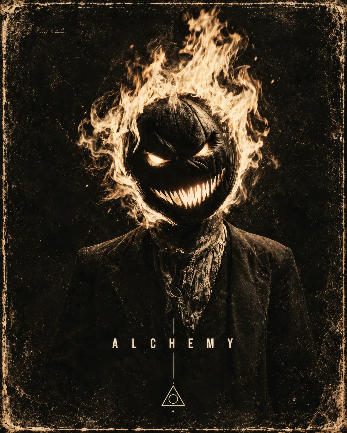 INFERNO — FLAMING SKULL